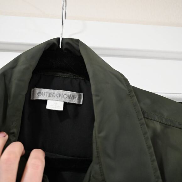 Outerknown Small Forest Green Evolution Econyl Shacket for Men - Picture 2 of 9